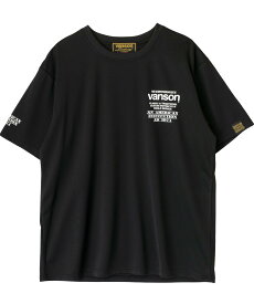 【SALE／20%OFF】Vanson Leathers MESH T-SHIRT バンソンレザーズ トップス カットソー・Tシャツ ブラック ホワイト【送料無料】