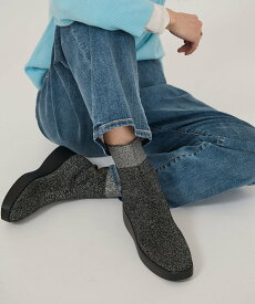 steppi 【防水/洗える】プラットフォーム ストレッチブーツ ステッピ シューズ・靴 ブーツ ブラック【送料無料】