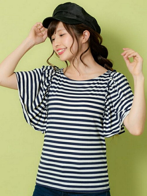 Rewde 袖フリルカットソー Rakuten Fashion 楽天ファッション 旧楽天ブランドアベニュー R