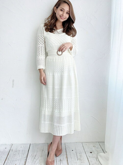 Misch Masch 透かし柄ニットワンピース Rakuten Fashion 楽天ファッション 旧楽天ブランドアベニュー Cf8492