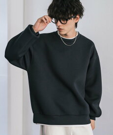 【SALE／25%OFF】Rocky Monroe ダンボールニットフェイクレイヤードプルオーバー ロッキーモンロー トップス スウェット・トレーナー ネイビー ピンク ホワイト グレー グリーン ブラック ベージュ イエロー ブルー