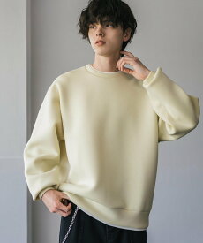 【SALE／25%OFF】Rocky Monroe ダンボールニットフェイクレイヤードプルオーバー ロッキーモンロー トップス スウェット・トレーナー ネイビー ピンク ホワイト グレー グリーン ブラック ベージュ イエロー ブルー