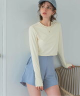 【SALE／30%OFF】SEA DRESS 3点セット/ショートパンツ*カップ付長袖ビキニ/水着 UVケア UPF50+ レジャー …