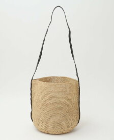 【SALE／40%OFF】Liesse 【MADE IN MADA/メイドインマダ】ALICE STITCH BAG リエス バッグ かごバッグ ベージュ【送料無料】