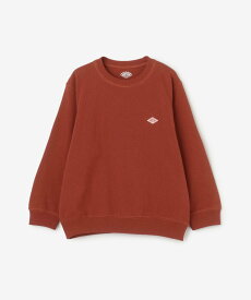 Bshop DANTON ｜ キッズ 長袖スウェットTシャツ SOLID ビショップ トップス カットソー・Tシャツ レッド【送料無料】