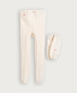 【SALE／30%OFF】moimoln 【2点セット】リボンモチーフタイツレギンス&ソックス・靴下 モイモルン 靴下・…