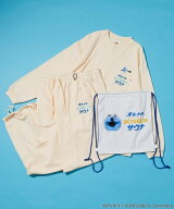 SAUVENIR SAUVENIR 別注 パペットスンスン × オールナイトサウナ KANNAIGI 長袖 ナップサック付き 裏毛…