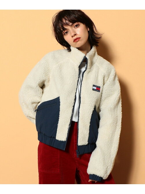Tommy Hilfiger W Tommy Hilfiger トミーヒルフィガー リバーシブルシェルパジャケット Rakuten Fashion 楽天ファッション 旧楽天ブランドアベニュー Bn0494