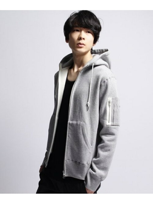 Base Station Madeinjapan 吊り裏毛ma 1パーカ Rakuten Fashion