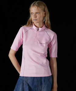 �ySALE�^40%OFF�zPRANK PROJECT �X�L���[�o�n�[�t�W�b�v�g�b�v / Scuba Half Zip Top �v�����N �v���W�F�N�g �g�b�v�X �J�b�g�\�[�ET�V���c �O���[�� �u���b�N �s���N�y���������z