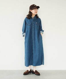 【SALE／30%OFF】B:MING by BEAMS 【10/30新規値下げ】【ビームスの百名品】【別注】Lee / デニム シャツ ワンピース(S~M) 25AW 秋冬 ロングシーズン レイヤード 秋服 シャツワンピ ビーミング ライフストア バイ ビームス ワンピース・ドレス シャツワンピース 【送料無料】