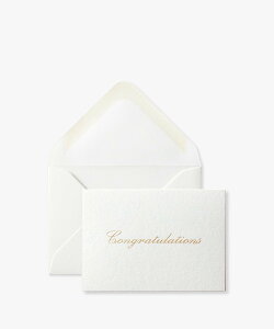 SMYTHSON Congratulation Gift Card 10 Card Set �X�}�C�\�� �C���e���A�E�����G�� �I�u�W�F�E�u���E�A�[�g �z���C�g