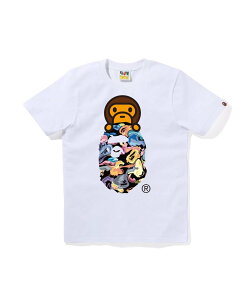 A BATHING APE ART CAMO MILO ON APE HEAD TEE A xCVO GCv gbvX Jbg\[ETVc zCg ubNyz