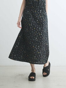 three dots Prairie lawn skirt �X���[�h�b�c �X�J�[�g ���̑��̃X�J�[�g�y���������z