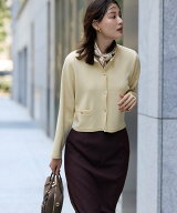 NATURAL BEAUTY BASIC シルクブレンドカーディガン 26AW ナチュラルビューティベーシック トップス カー…
