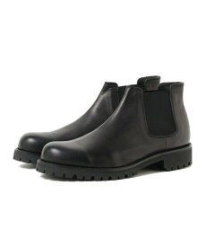 BEAMS MEN PADRONE / Water Proof Leather Side Gore Boots ビームス メン シューズ・靴 その他のシューズ・靴 ブラック【送料無料】