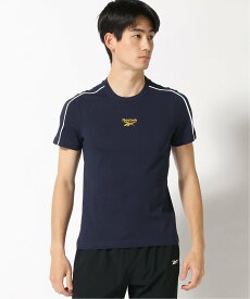 【SALE／42%OFF】Reebok (M)WOR PIPING TEE リーボック トップス カットソー・Tシャツ ブラック ネイビー