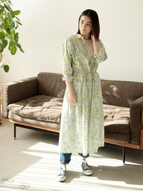 Afternoon Tea Living リバティプリント シャツワンピース Rakuten Fashion 楽天ファッション 旧楽天ブランドアベニュー Cd7496