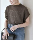 《一部追加予約》【WEB限定】<手洗い可能>アイレット クルーネック プルオーバー