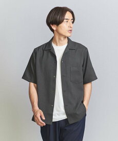 【SALE／40%OFF】BEAUTY&YOUTH UNITED ARROWS サンディ オープンカラー リラックスレギュラー シャツ ユナイテッドアローズ アウトレット トップス シャツ・ブラウス グレー ホワイト グリーン ネイビー【送料無料】