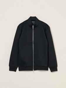 three dots Men's cardboard sweat zip up brouson �X���[�h�b�c �g�b�v�X �J�b�g�\�[�ET�V���c �u���b�N�y���������z