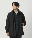 【SALE／40%OFF】BEAUTY&YOUTH UNITED ARROWS KOMATSU PACK URK ミリタリー コート ストレッチ 裏起毛 ビューティー＆ユース　ユナイテッドアローズ ジャケット・アウター その他のジャケット・アウター グレー ブラック【送料無料】