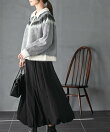 ノルディック柄シャギーニットカーディガン