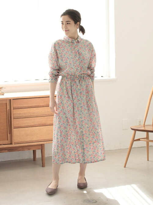 Afternoon Tea Living Web限定 リバティプリント シャツワンピース Rakuten Fashion 楽天ファッション 旧楽天ブランドアベニュー Cd7497