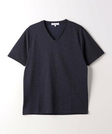 【SALE／50%OFF】a day in the life メランジ VネックTシャツ＜A DAY IN THE LIFE＞ ユナイテッドアローズ アウトレット トップス カットソー・Tシャツ ネイビー ホワイト グレー ピンク