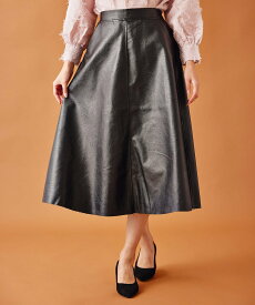 【SALE／50%OFF】JAYRO フェイクレザースカート ジャイロ スカート その他のスカート ブラック ブラウン