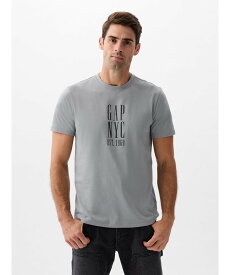 【SALE／62%OFF】GAP (U)エブリデイ ソフト GAPロゴ グラフィックTシャツ(ユニセックス) ギャップ トップス カットソー・Tシャツ グレー