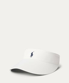 POLO GOLF/RLX Golf (RLX)エンブロイダリー ポニー バイザー ラルフローレン 帽子 その他の帽子 ホワイト【送料無料】