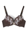 【楽盛りフィット】楽盛りフラワーブルーム ブラジャー単品