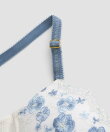 【楽盛りフィット】楽盛りフラワーブルーム ブラジャー単品