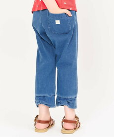 【SALE／50%OFF】apres les cours ひんやり後ろリボン/7days Style pants_接触冷感 8分丈 エフオーオンラインストア パンツ その他のパンツ ブラック ホワイト