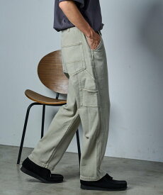 CIAOPANIC TYPY 【TYPYdenim】デニムペインターパンツ チャオパニックティピー パンツ ジーンズ・デニムパンツ ブラック ネイビー グレー ホワイト ベージュ ブルー ブラウン【送料無料】