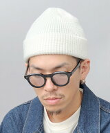 Basiquenti アクリル ワッフル ニットワッチ / ニット帽 / ニットキャップ エー.エム.エス. 帽子 ニット…