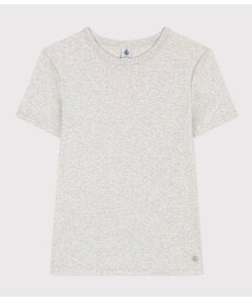 PETIT BATEAU クルーネック半袖Tシャツ プチバトー トップス カットソー・Tシャツ グレー グリーン ブルー ピンク【送料無料】