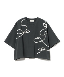 BEAMS HEART WOMEN �j���A���X �R�[�h �h�J T�V���c �r�[���X �n�[�g �g�b�v�X �J�b�g�\�[�ET�V���c �z���C�g �O���[ �u���E���y���������z