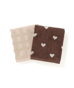 Francfranc ���@���Z�b�g�t�F�C�X�^�I�� �~�j�n�[�g 2���Z�b�g �V���� 34*80cm �t�����t���� �C���e���A�E�����G�� �^�I�� �u���E��