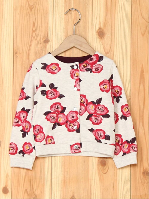 Petit Bateau K フラワープリントスウェットカーディガン Rakuten Fashion 楽天ファッション 旧楽天ブランドアベニュー Bp9499