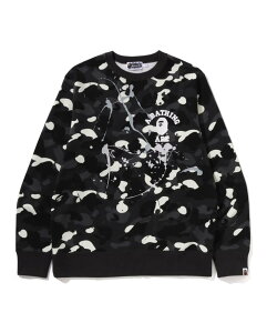A BATHING APE CITY CAMO PAINTING CREWNECK SWEATSHIRT A xCVO GCv gbvX XEFbgEg[i[ zCg ubNyz