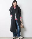綿100%ワイドルーズデニムパンツ<大きいサイズ有>シックスタイル