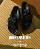 BIOTOP MEN【BIRKENSTOCK for BIOTOP】 KYOTO EXQ LEVE/LENA HS BLACK アダムエロペ シューズ・靴 サンダ…