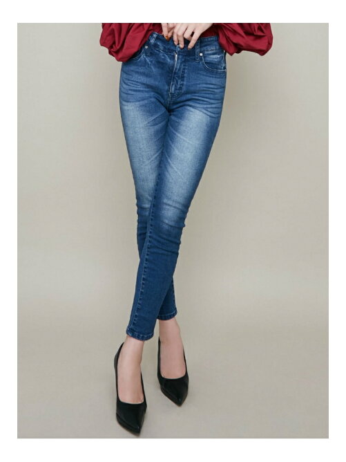 Resexxy 裏起毛デニムスキニーパンツ Rakuten Fashion 楽天