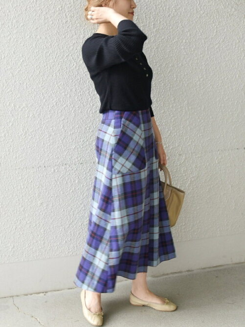 Ships Ships Any ウォッシャブル In Tes Pra チェック フレア ロング スカート Rakuten Fashion 楽天ファッション 旧楽天ブランドアベニュー Dp2500
