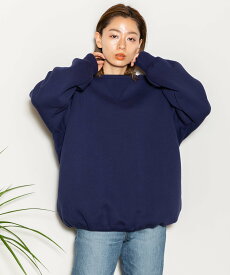 【SALE／50%OFF】YOUNG & OLSEN The DRYGOODS STORE YOUNG & OLSEN TDS 別注SIMPLE WIDE SWEAT アメリカンラグシー トップス スウェット・トレーナー ネイビー【送料無料】