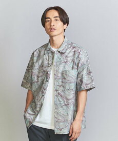 【SALE／40%OFF】BEAUTY&YOUTH UNITED ARROWS ロンシャン マーブル キャンプカラー グランデシャツ ユナイテッドアローズ アウトレット トップス シャツ・ブラウス【送料無料】