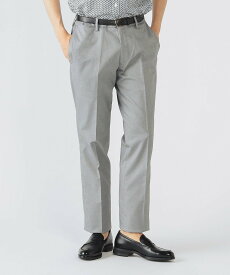 【SALE／60%OFF】BEAMS HEART MEN 【吸水速乾】COOLMAX(R) ドビー スリムフィット ノープリーツ スラックス ビームス アウトレット パンツ スラックス・ドレスパンツ ネイビー グレー ベージュ【送料無料】