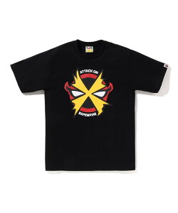 A BATHING APE BAPEMAN X TEE �A �x�C�V���O �G�C�v �g�b�v�X �J�b�g�\�[�ET�V���c �z���C�g �u���b�N�y���������z